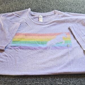 Men's Purple Graphic Tee